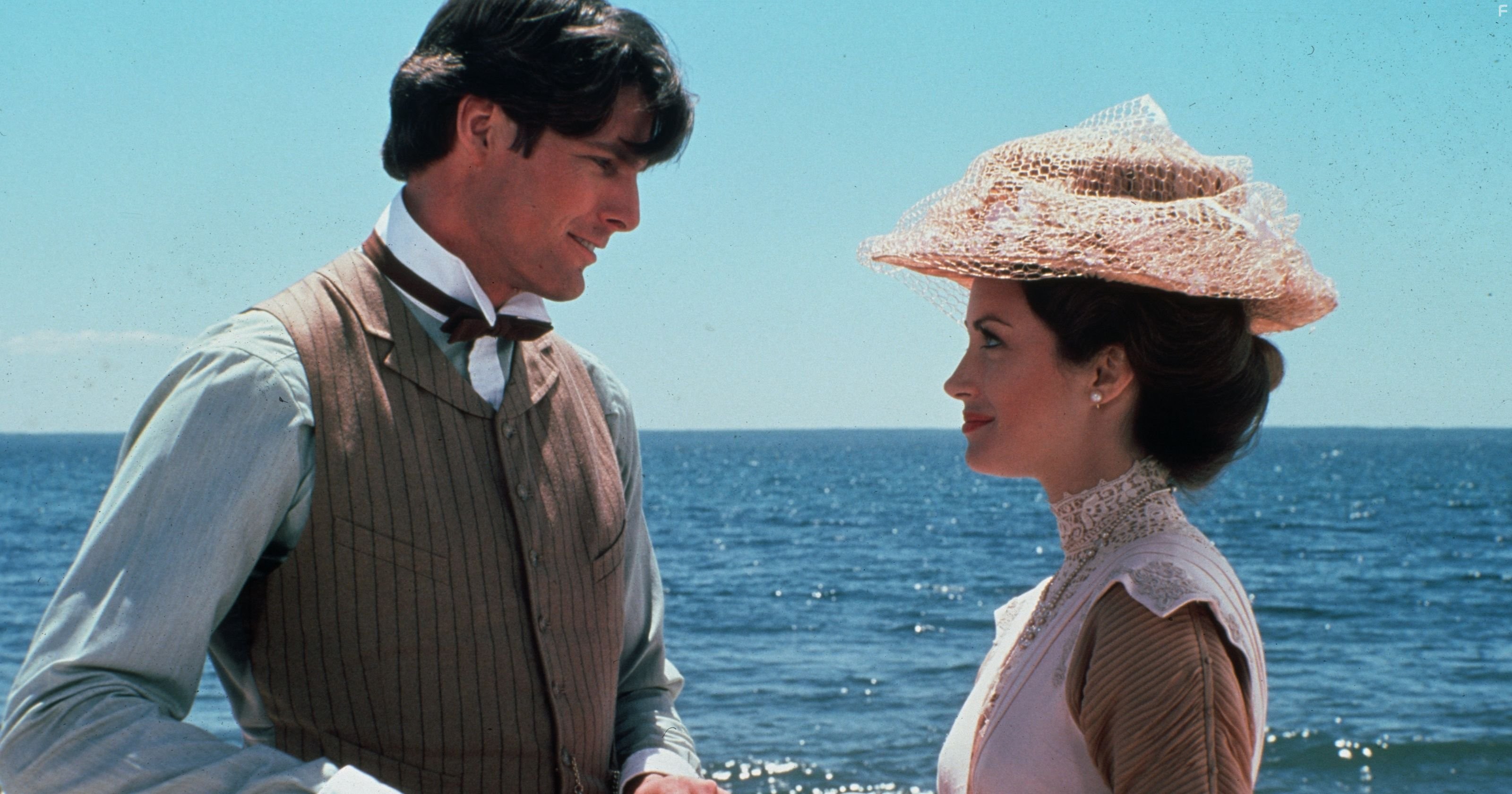 Christopher Reeve and Jane Seymour in Где-то во времени (1980)