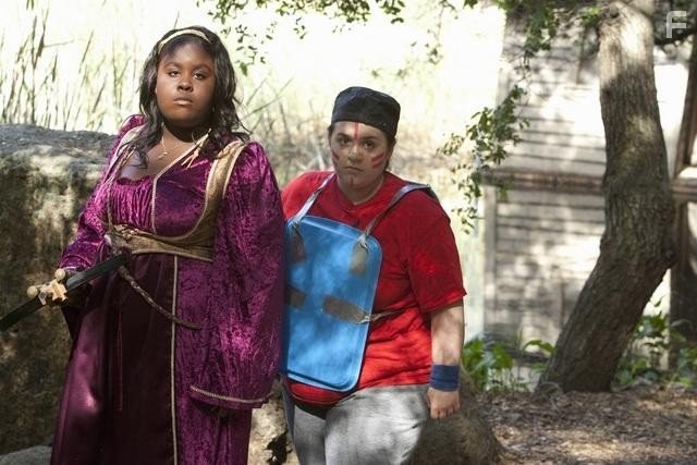 Raven Goodwin and Nikki Blonsky in Huge (2010)