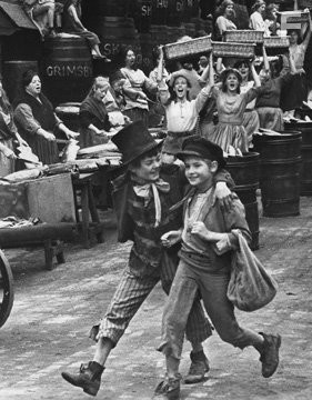 Mark Lester and Jack Wild in Оливер! (1968)