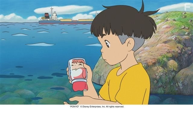 Рыбка Поньо на утёсе (2008)