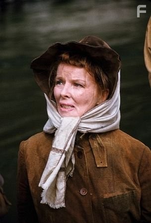 "Rooster Cogburn," Universal 1974. Katharine Hepburn