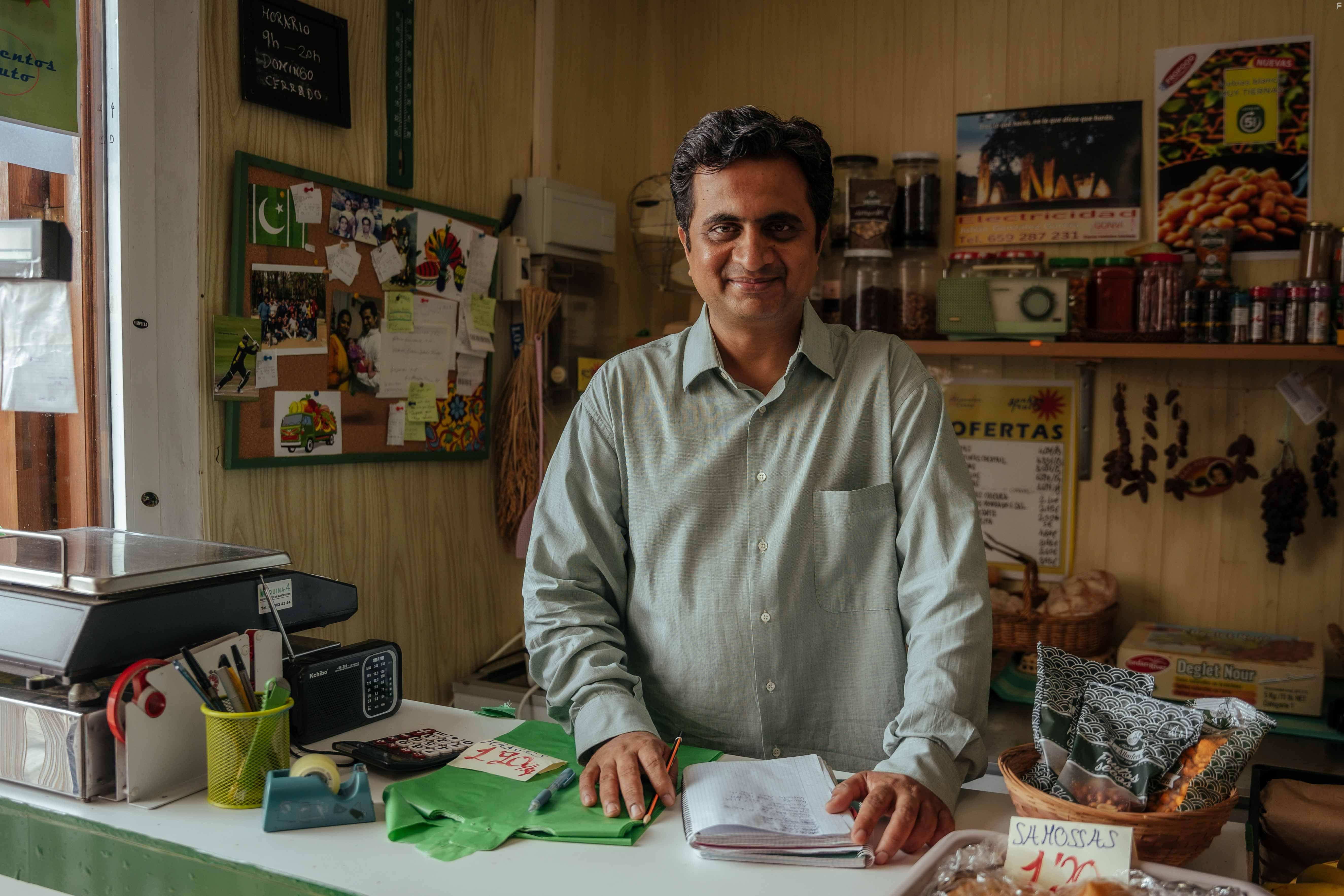 Бабушка и иностранец