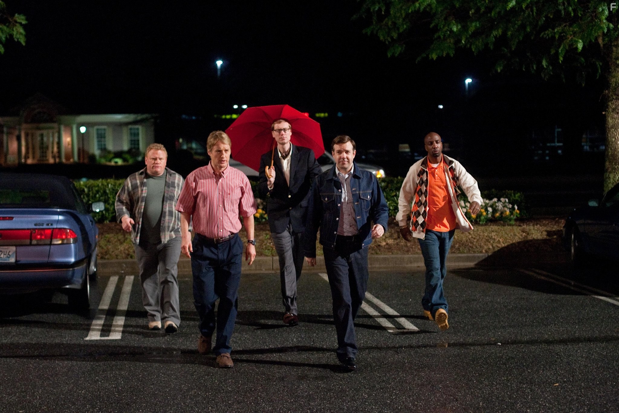 Owen Wilson, Larry Joe Campbell, Stephen Merchant, Jason Sudeikis, and J.B. Smoove in Безбрачная неделя (2011)