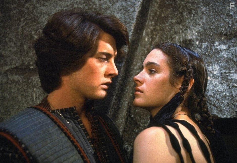 Sean Young and Kyle MacLachlan in Дюна (1984)