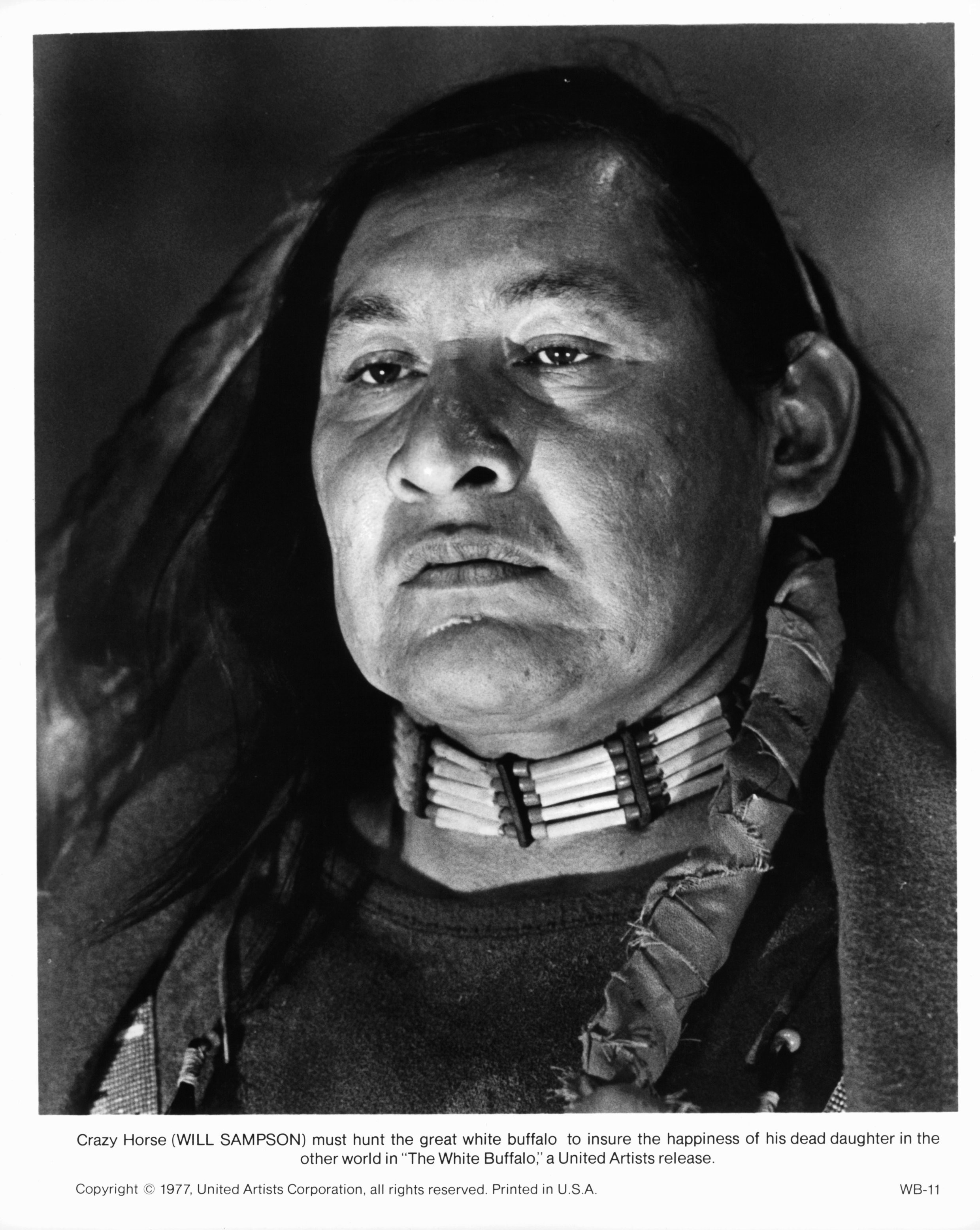 Will Sampson in Белый бизон (1977)