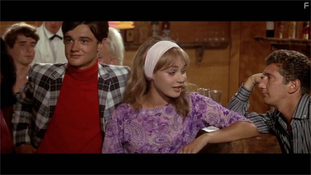 Daniel Cauchy, Genevi?ve Grad, and Franck Vilcour in Жандарм из Сен-Тропе (1964)