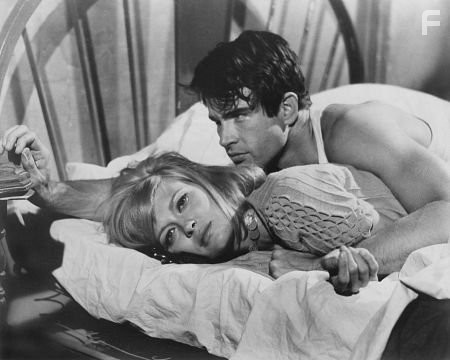 "Bonnie and Clyde" Faye Dunaway and Warren Beatty 1967 Warner Bros.