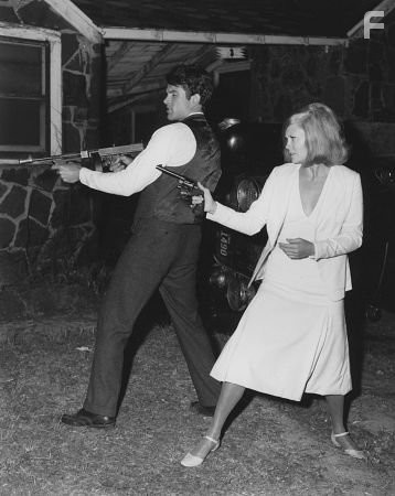 "Bonnie and Clyde" Warren Beatty and Faye Dunaway 1967 Warner Bros.