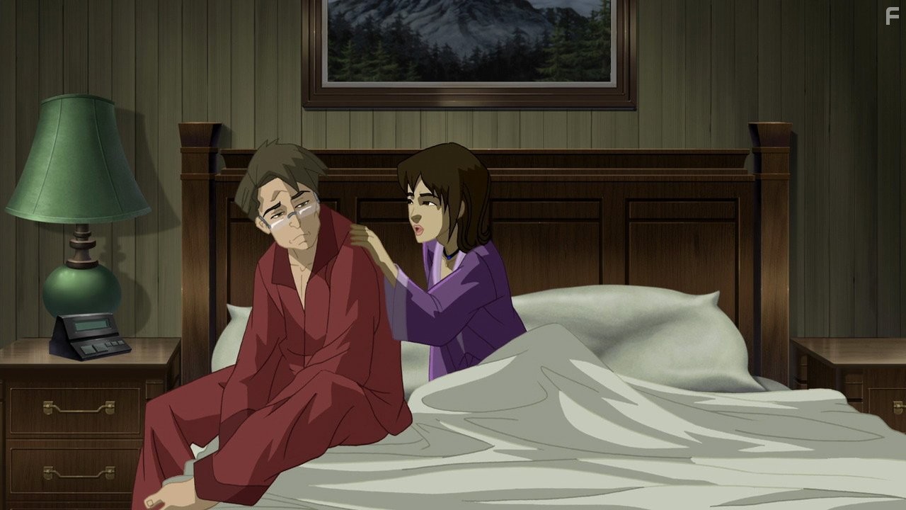 Bryce Johnson and Nicole Oliver in Халк против (2009)