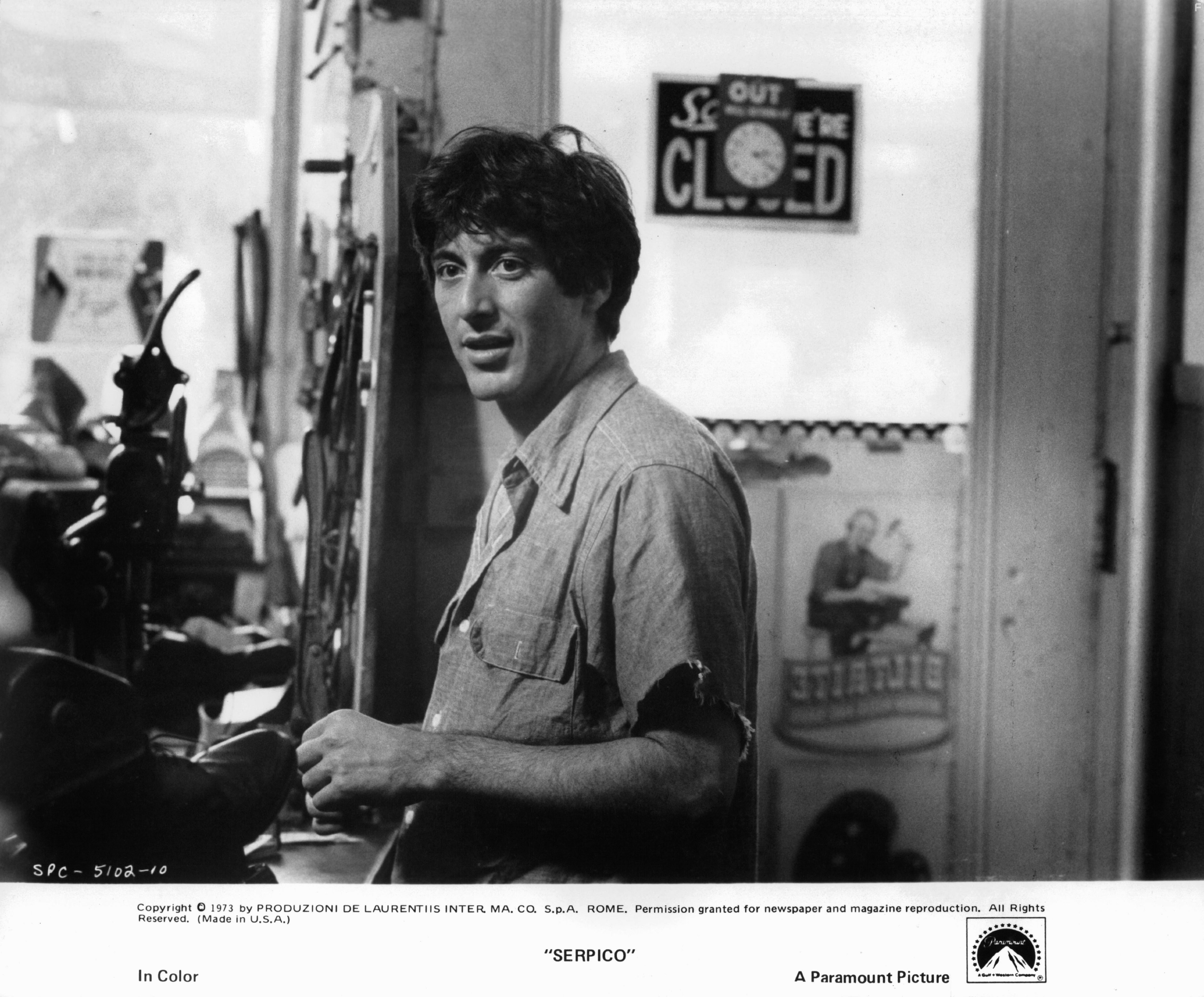Al Pacino in Серпико (1973)