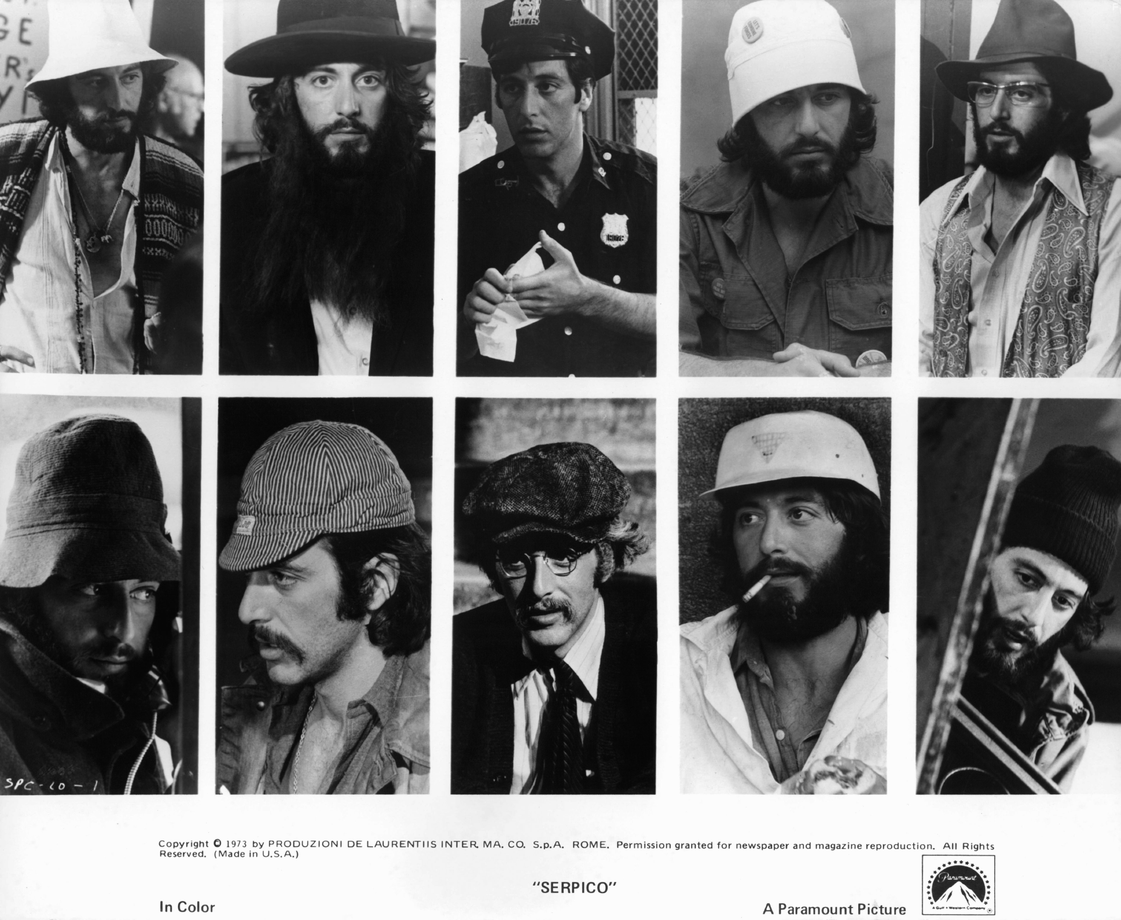 Al Pacino in Серпико (1973)