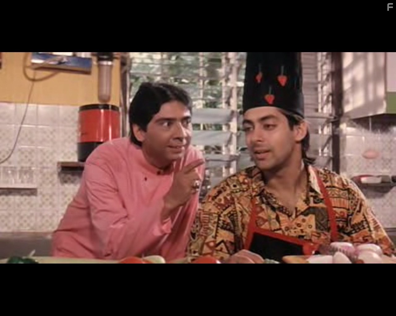 Salman Khan and Javed Khan in Хочу жениться на дочери миллионера (1994)