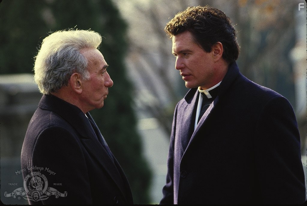 Tom Berenger and Dane Clark in Last Rites (1988)
