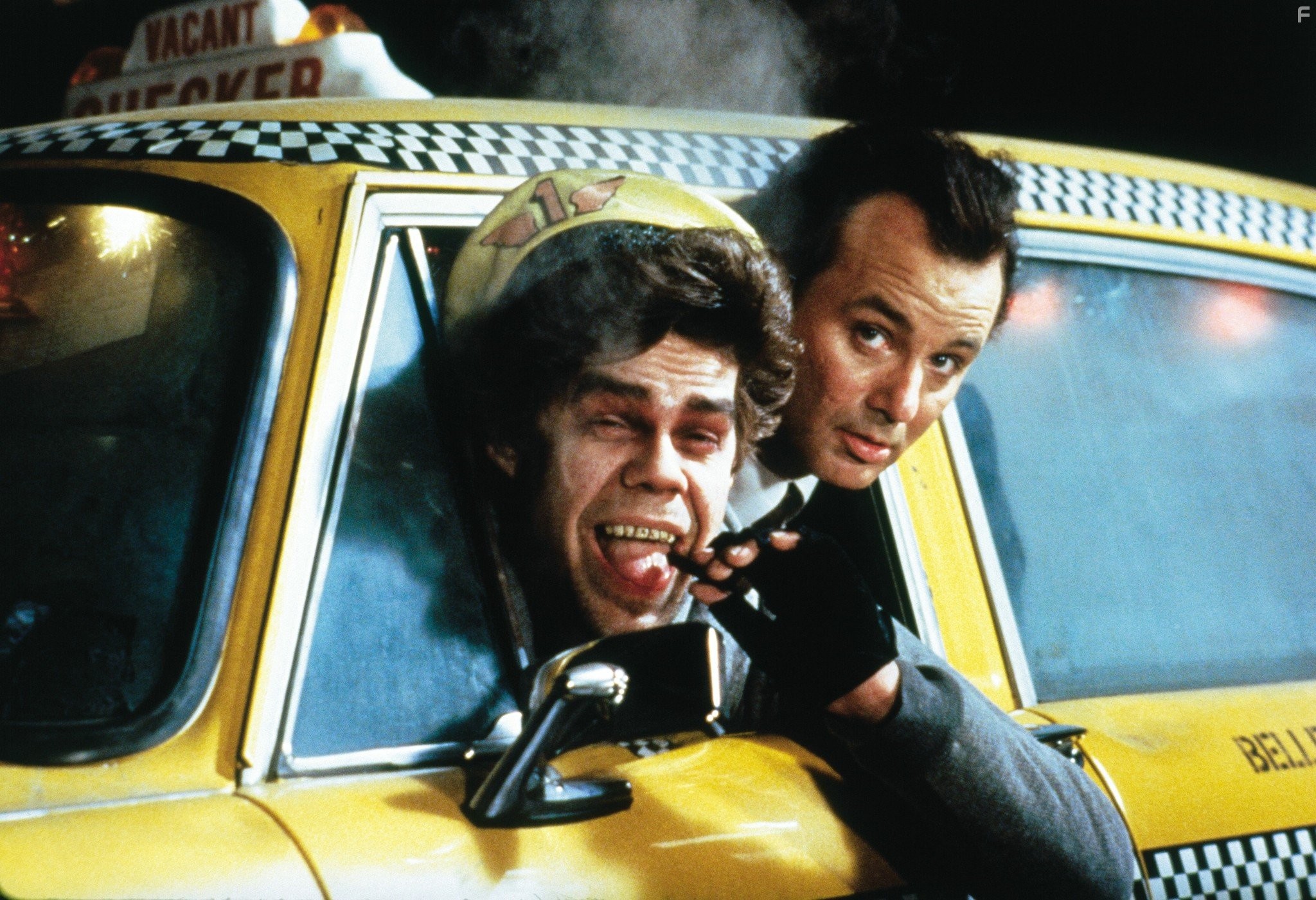 Bill Murray and David Johansen in Новая рождественская сказка (1988)