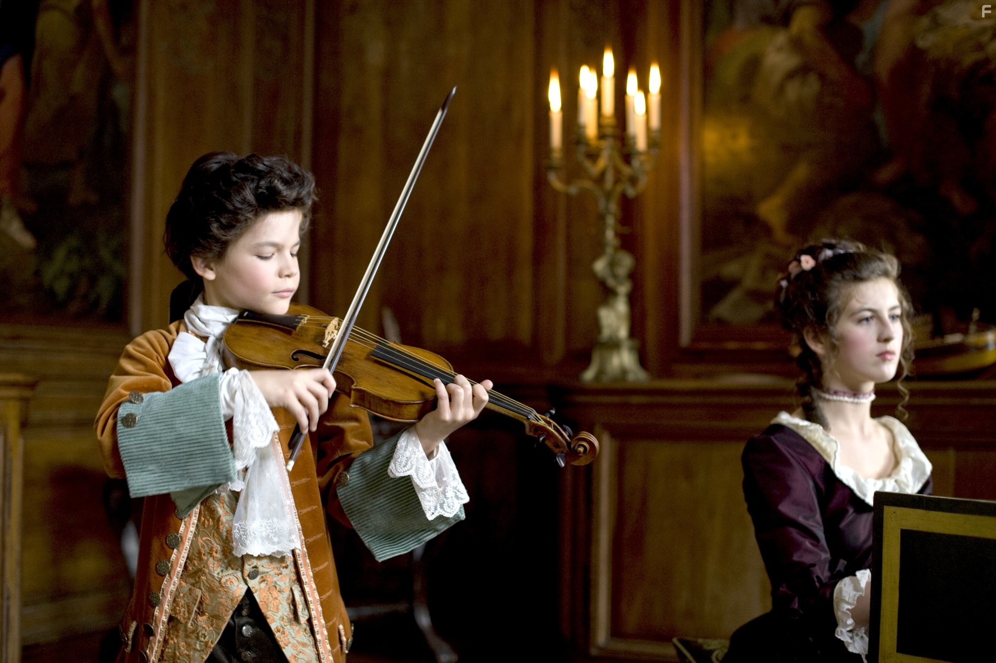 Marie F?ret and David Moreau in Nannerl, la soeur de Mozart (2010)