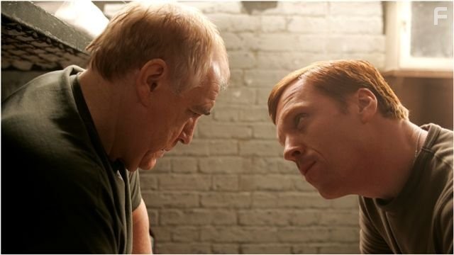 Brian Cox and Damian Lewis in Побег из тюрьмы (2008)