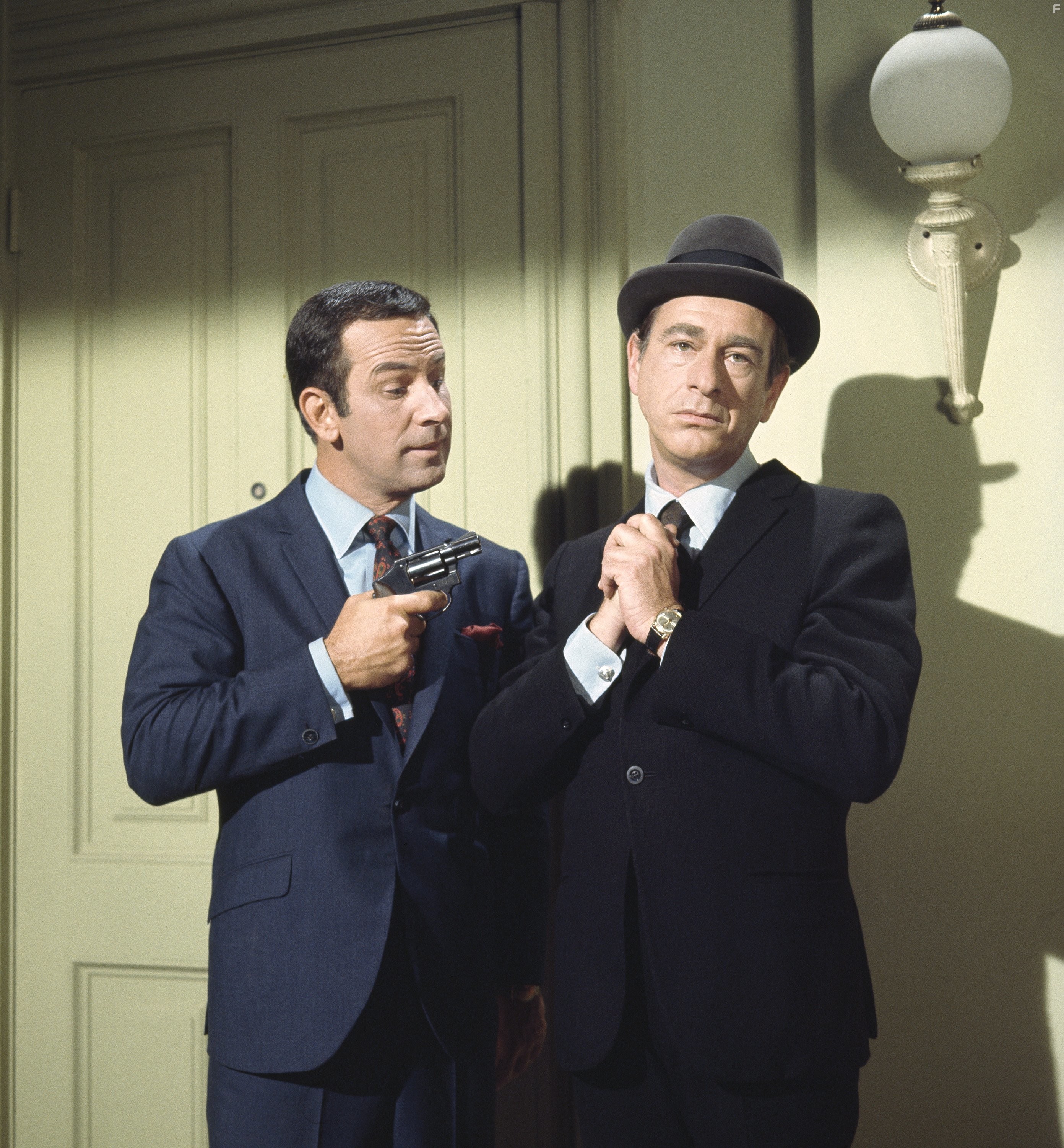 Don Adams and Shelley Berman in Напряги извилины (1965)