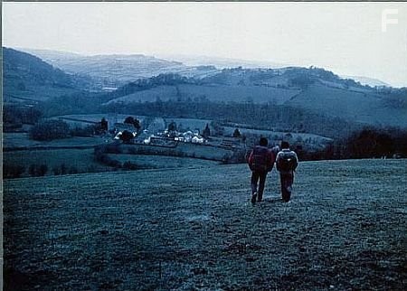 Griffin Dunne and David Naughton in Американский оборотень в Лондоне (1981)