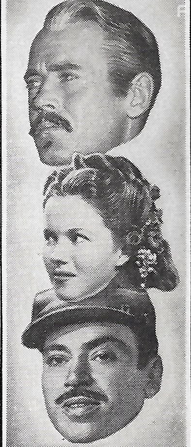 Henry Fonda, Shirley Temple, and Pedro Armend?riz in Форт Апачи (1948)