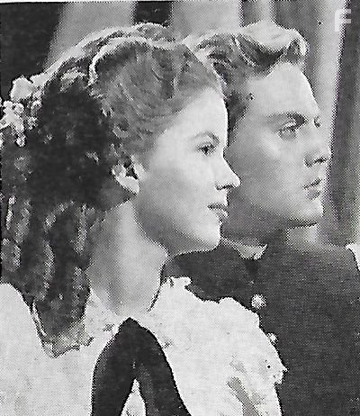 Shirley Temple and John Agar in Форт Апачи (1948)