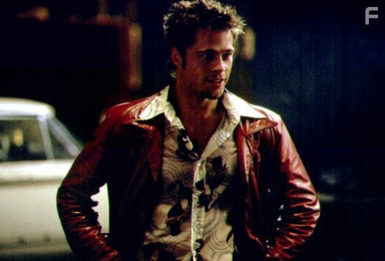 Brad Pitt stars as Tyler Durden