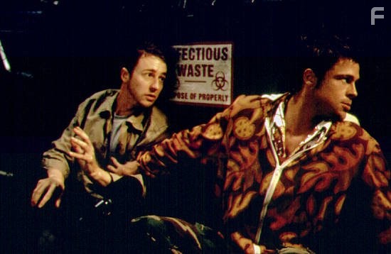 Edward Norton and Brad Pitt star