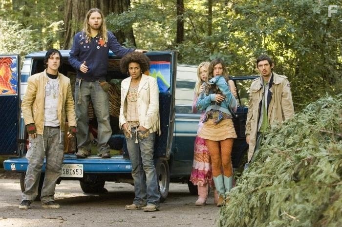 Lukas Haas, Paz de la Huerta, and Jaime King in Путешественник (2006)