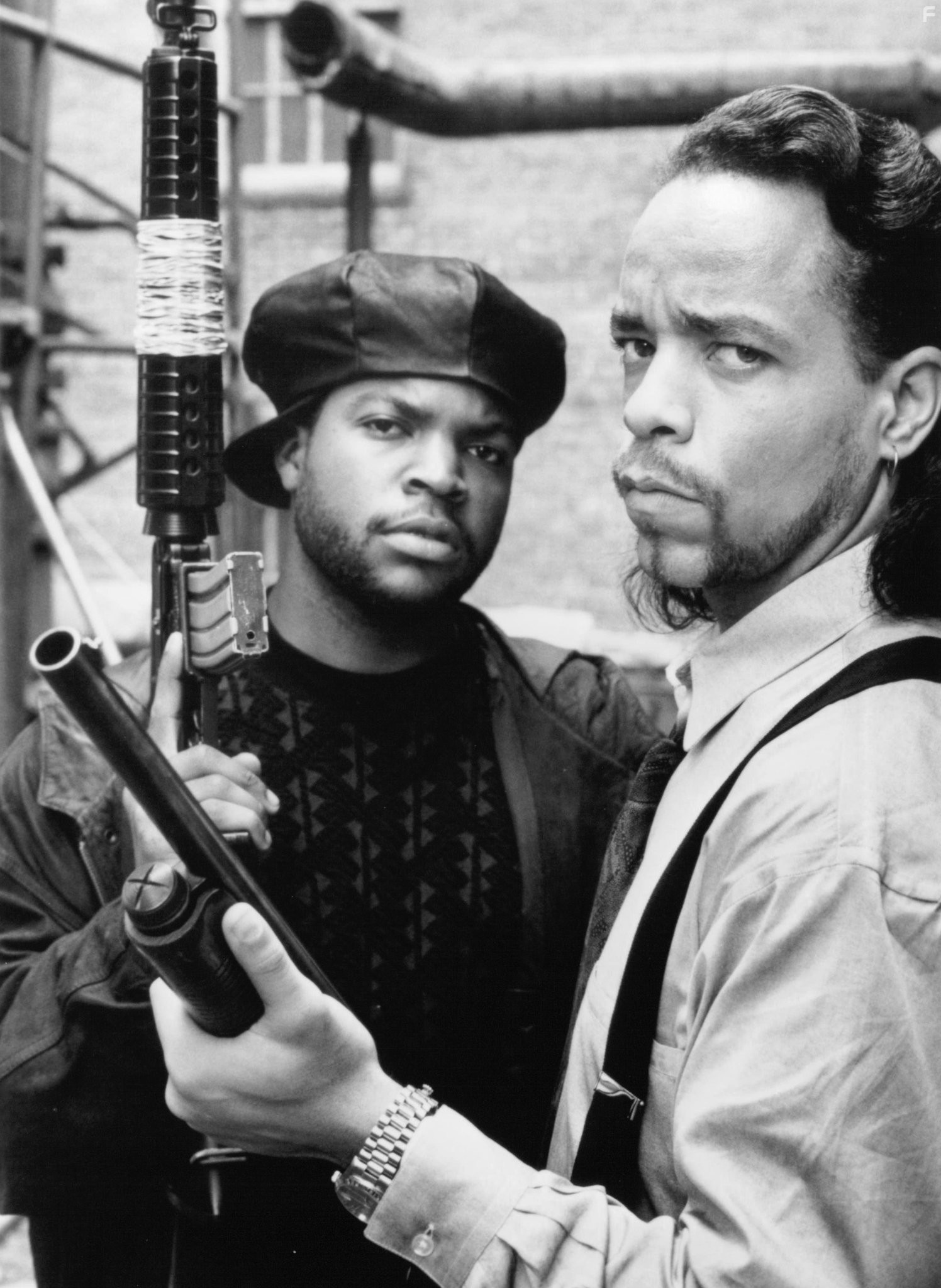 Ice Cube and Ice-T in Нарушение территории (1992)