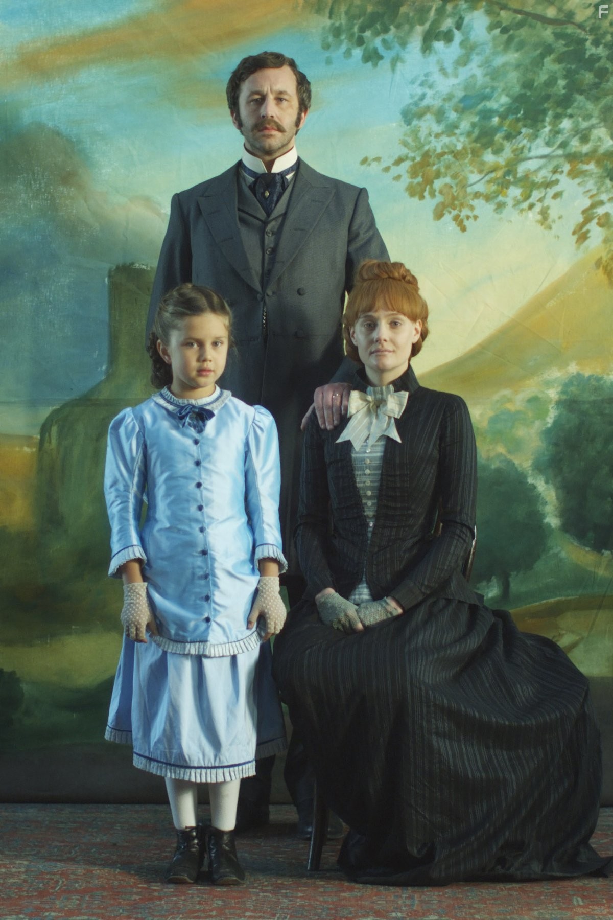 Romola Garai and Chris O'Dowd in Багровый лепесток и белый (2011)