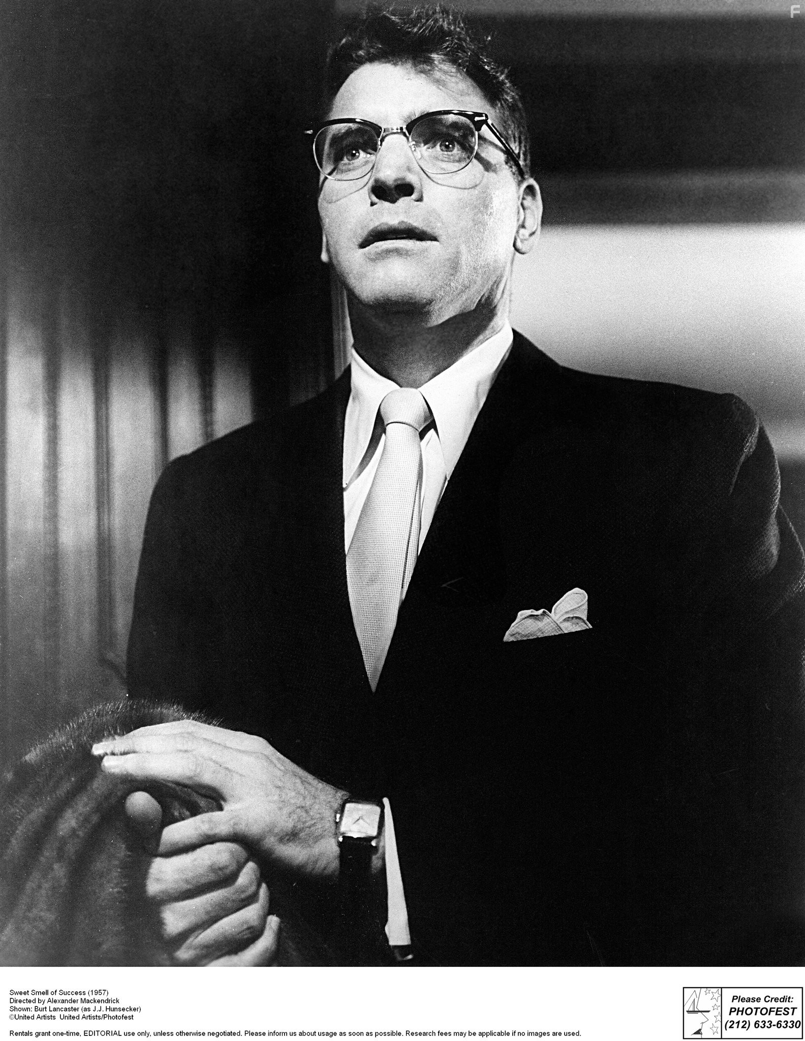 Burt Lancaster in Сладкий запах успеха (1957)