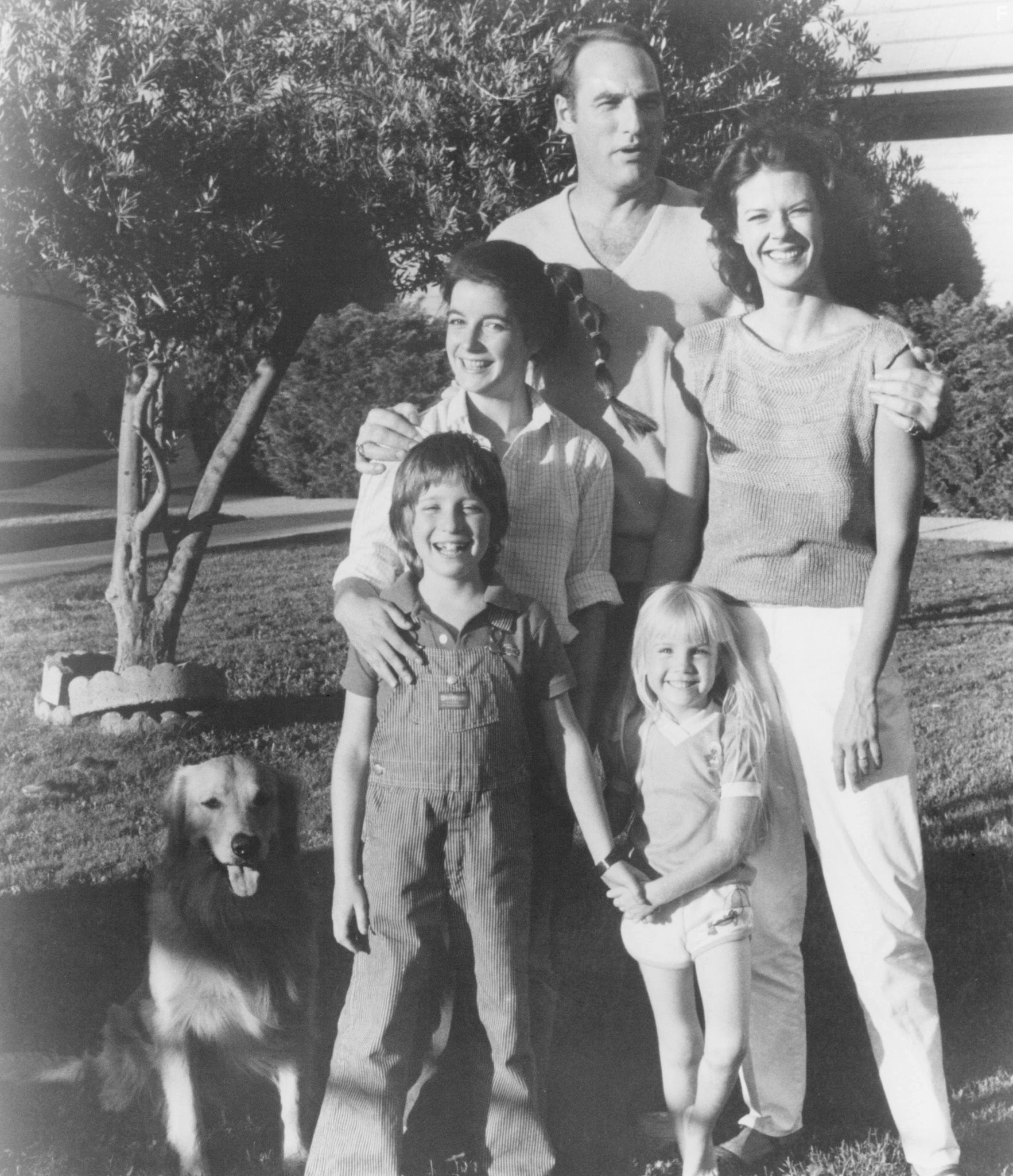 Dominique Dunne, Heather O'Rourke, JoBeth Williams, Craig T. Nelson, and Oliver Robins in Полтергейст (1982)