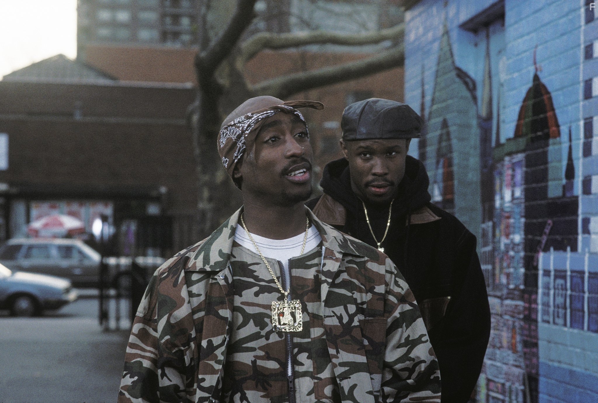 Tupac Shakur and Wood Harris in Над кольцом (1994)