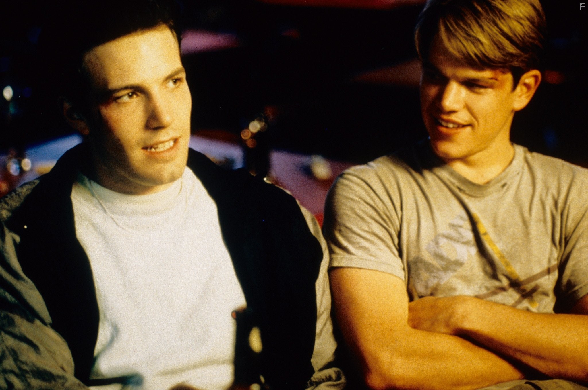 Ben Affleck and Matt Damon in Умница Уилл Хантинг (1997)