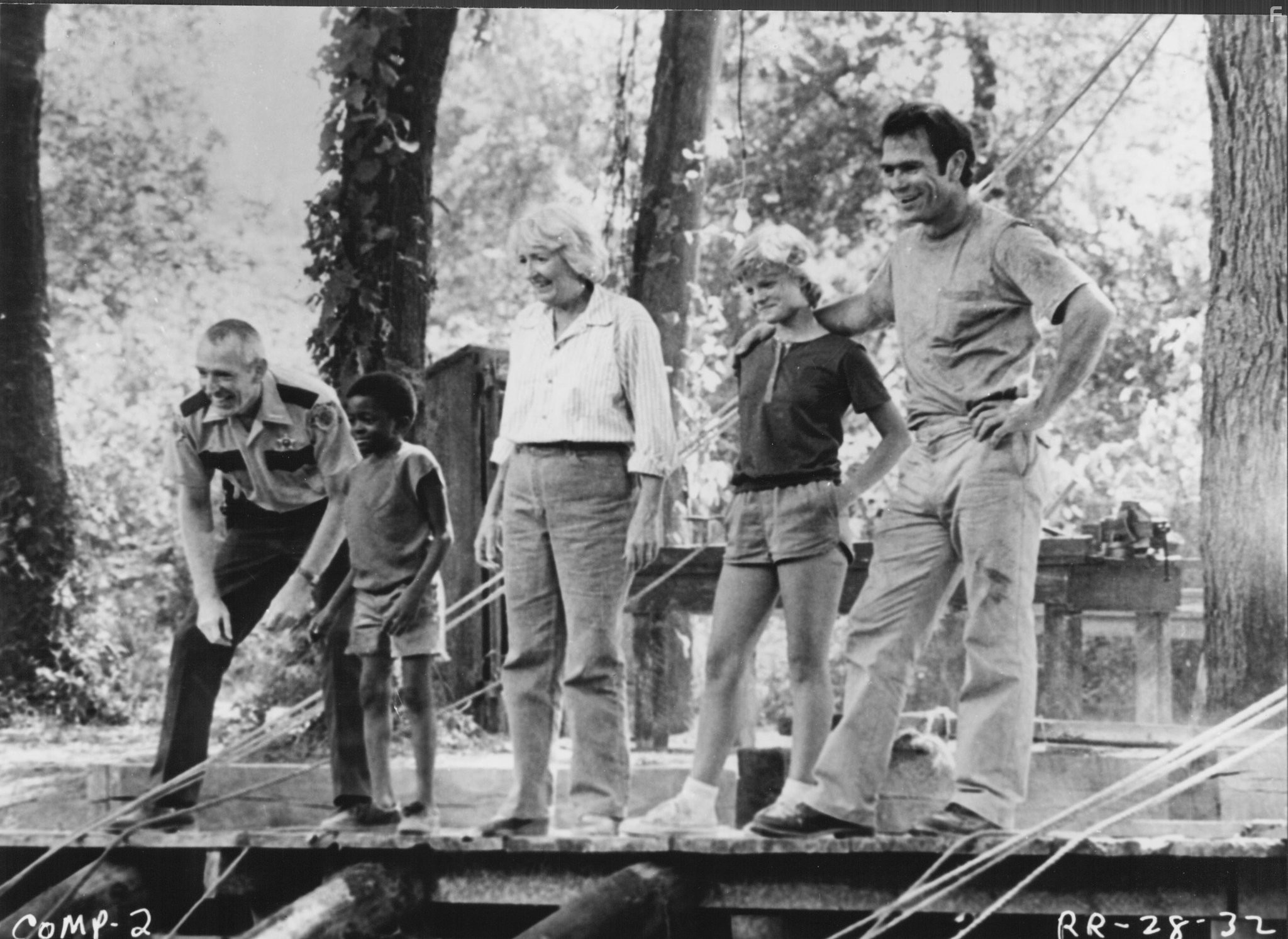 Tommy Lee Jones and Martha Plimpton in The River Rat (1984)