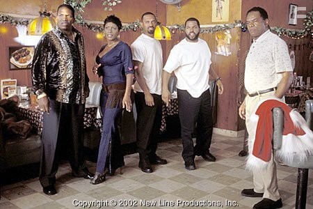 Ice Cube, Don 'D.C.' Curry, Mike Epps, John Witherspoon, and Sommore in Еще одна пятница (2002)