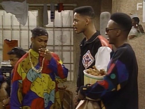 Will Smith, Alfonso Ribeiro, and DJ Jazzy Jeff in Принц из Беверли-Хиллз (1990)