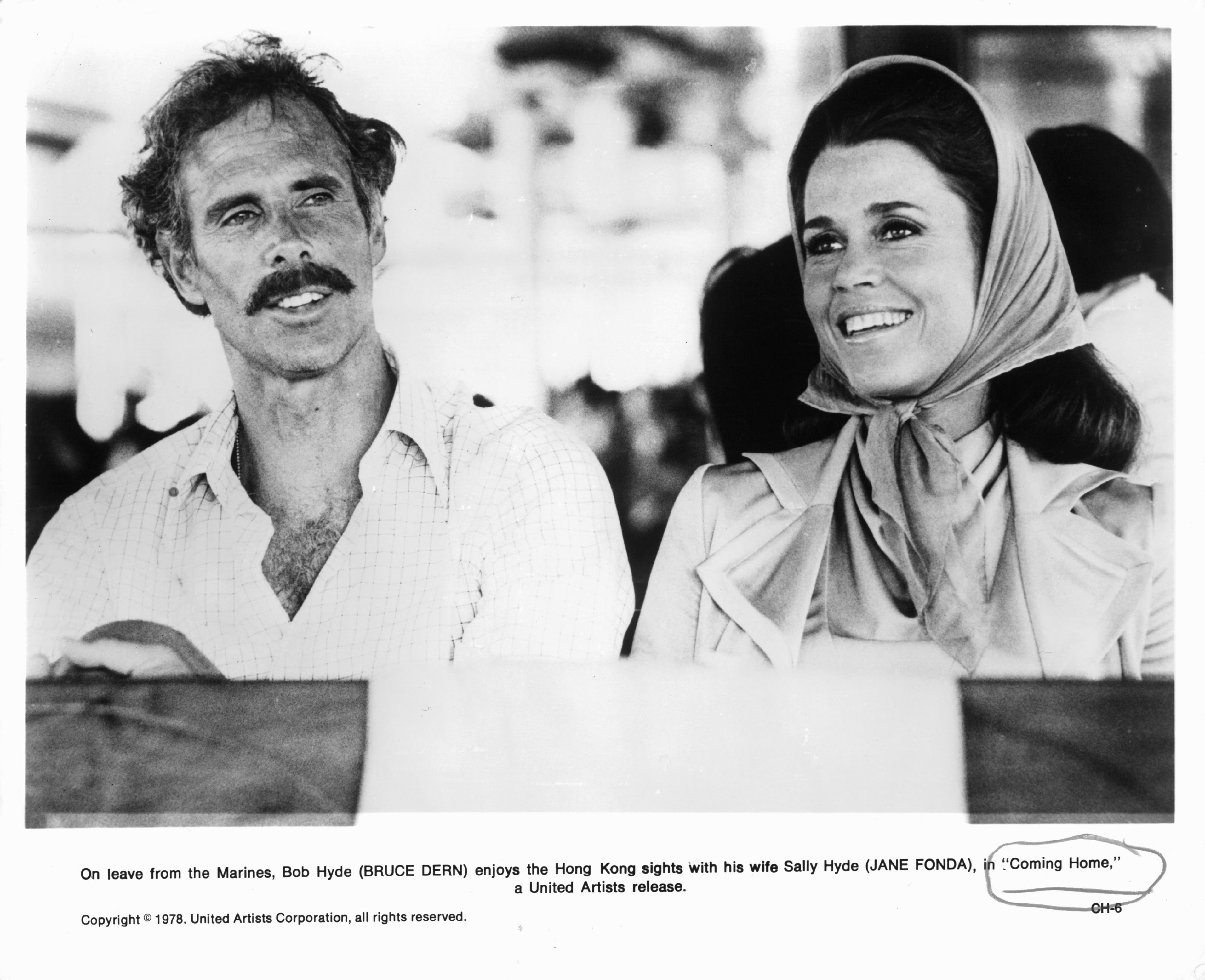 Jane Fonda and Bruce Dern in Возвращение домой (1978)