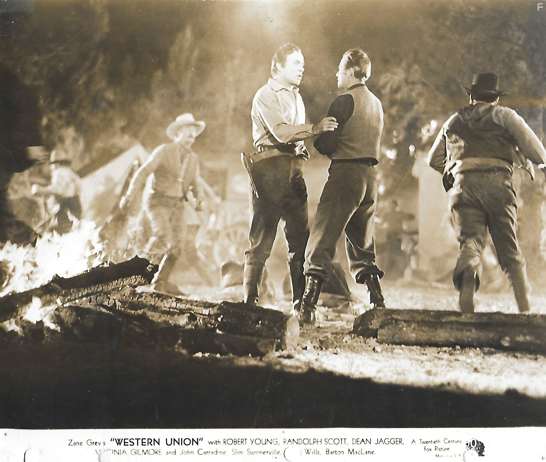 Dean Jagger in Вестерн Юнион (1941)