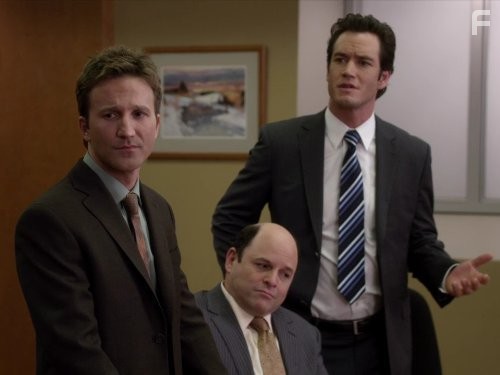 Jason Alexander, Mark-Paul Gosselaar, and Breckin Meyer in Компаньоны (2011)