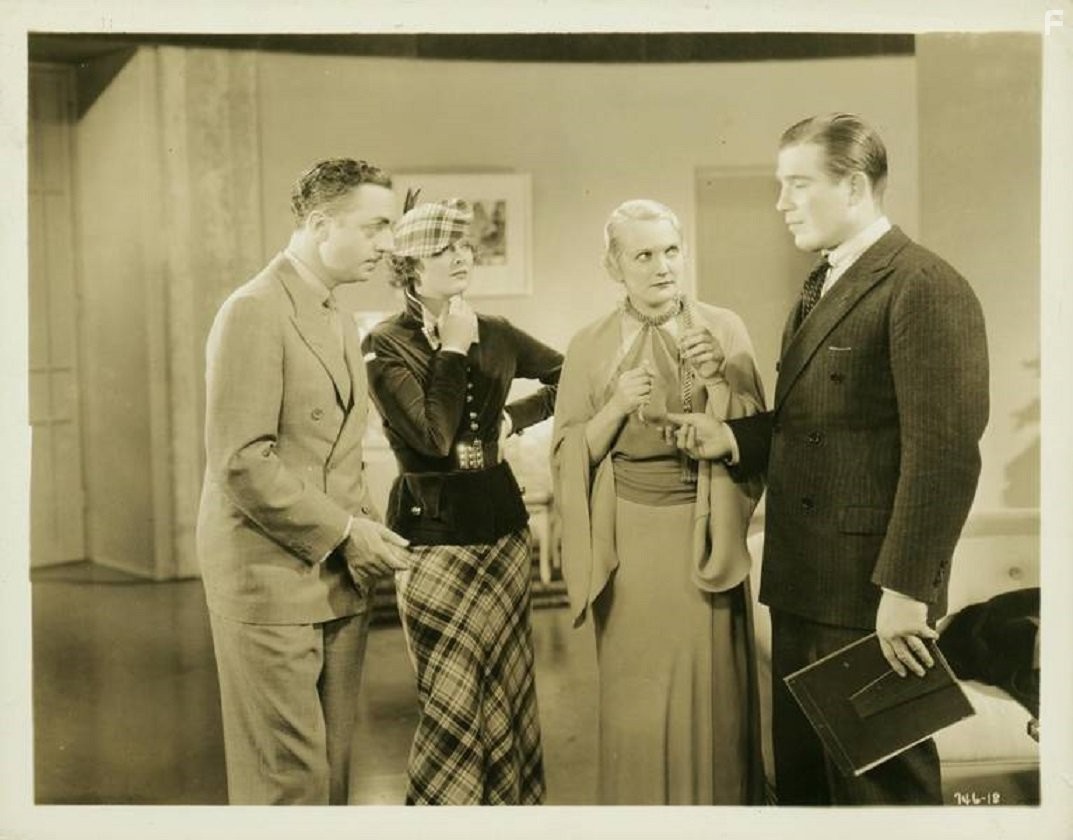 Myrna Loy, William Powell, Minna Gombell, and Nat Pendleton in Тонкий человек (1934)