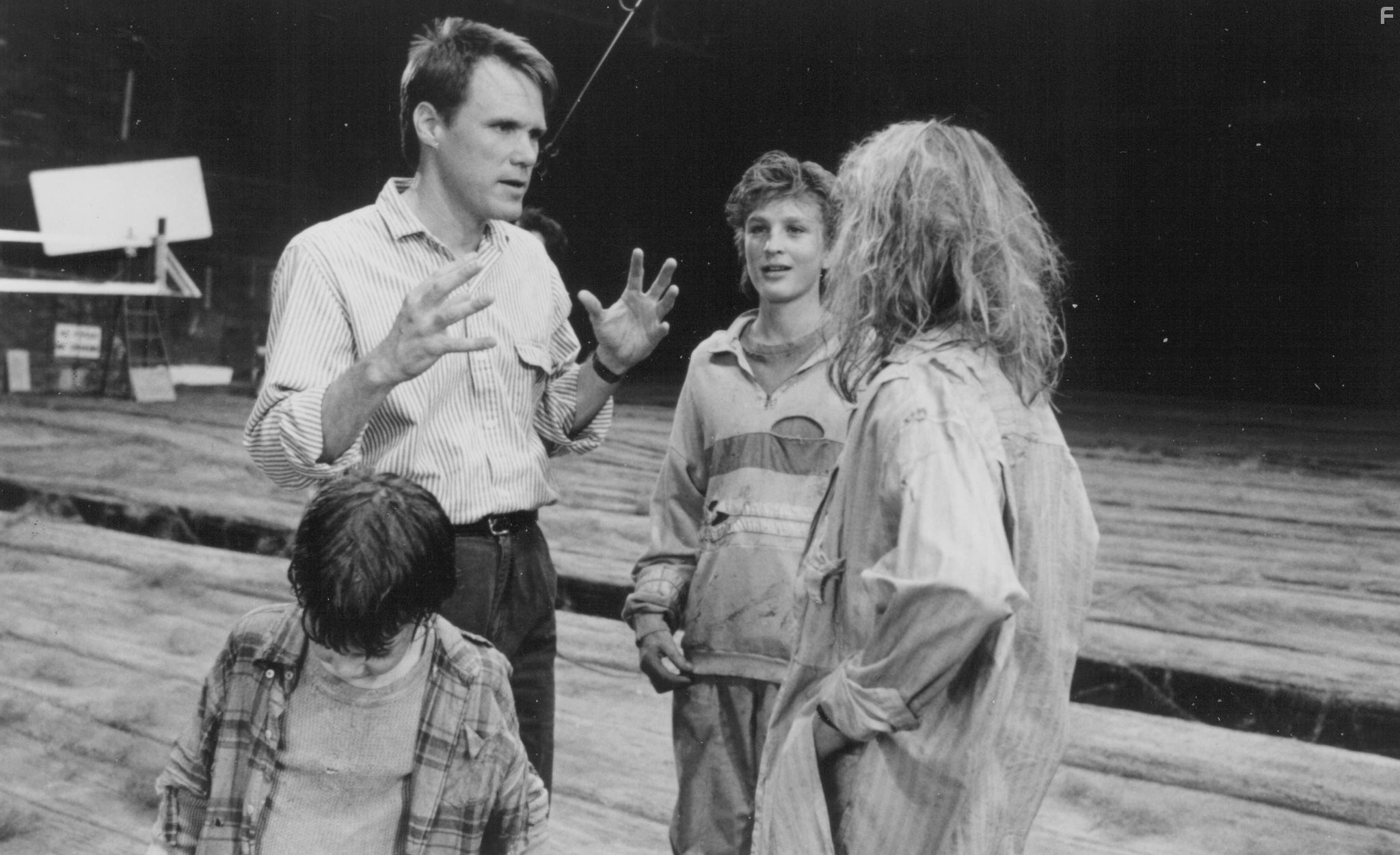 Joe Johnston, Thomas Wilson Brown, Amy O'Neill, and Robert Oliveri in Дорогая, я уменьшил детей (1989)