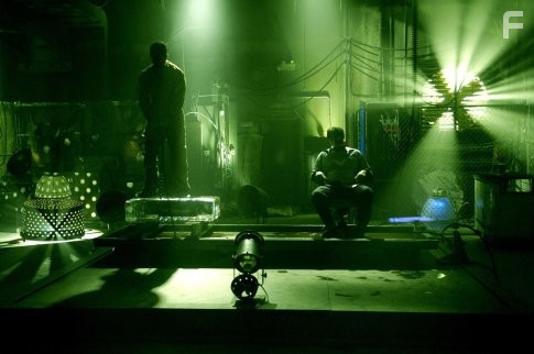 Donnie Wahlberg and Costas Mandylor in Пила 4 (2007)