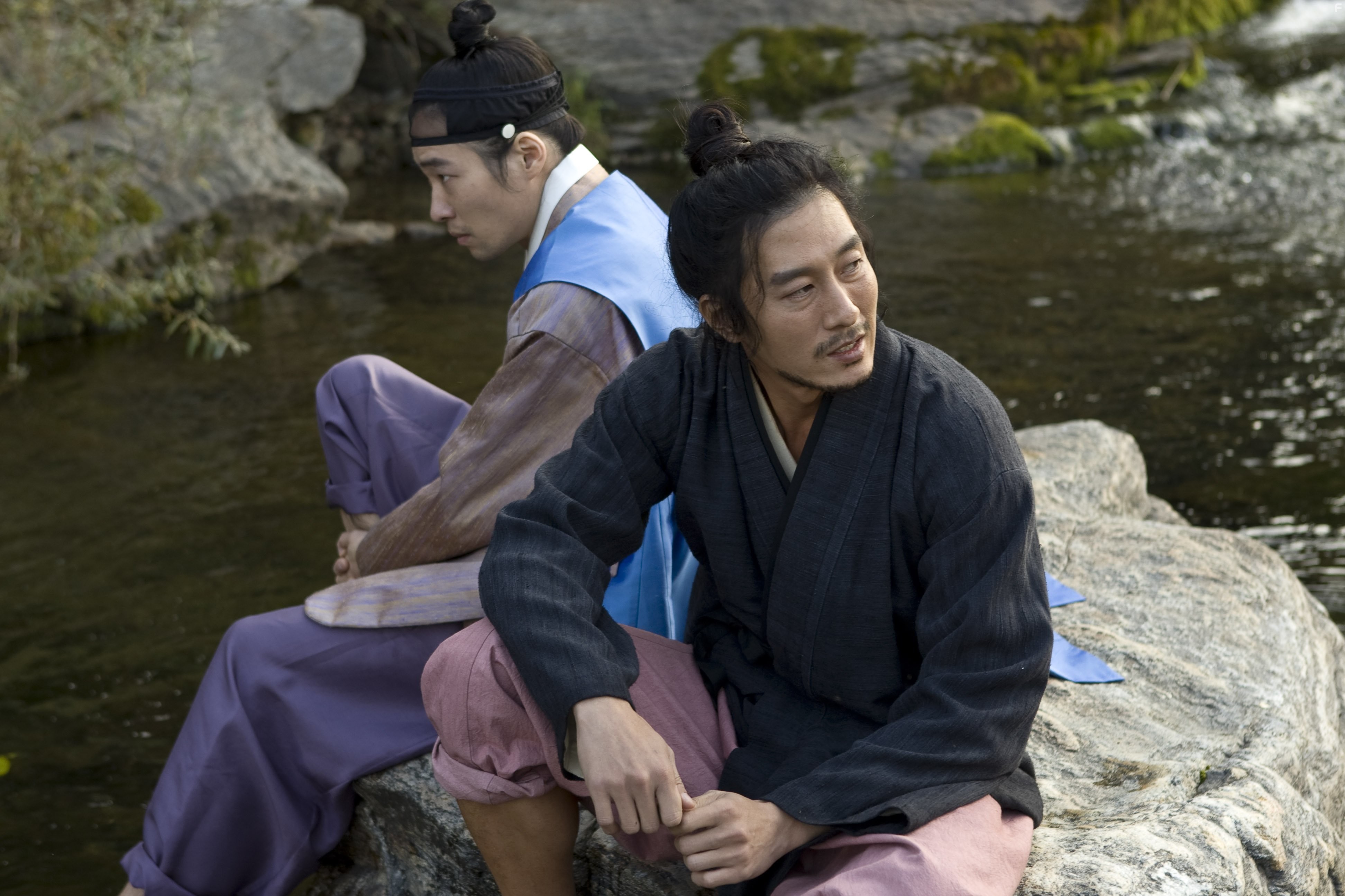 Seung-bum Ryoo and Ju-hyuk Kim in Bang-ja jeon (2010)