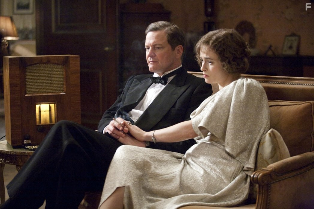 Colin Firth and Helena Bonham Carter in Король говорит! (2010)