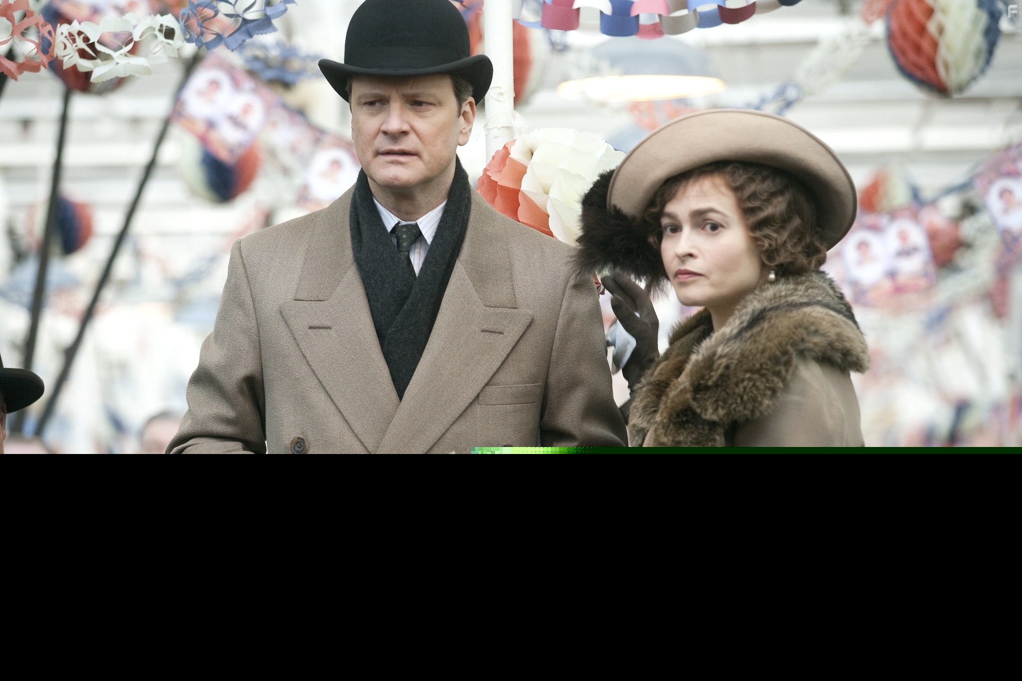 Colin Firth and Helena Bonham Carter in Король говорит! (2010)