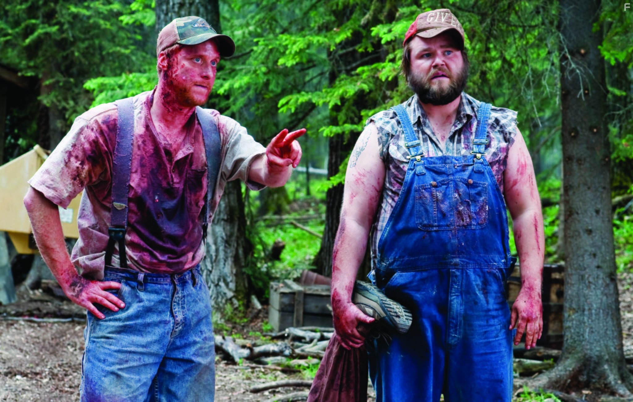 Tyler Labine and Alan Tudyk in Убойные каникулы (2010)