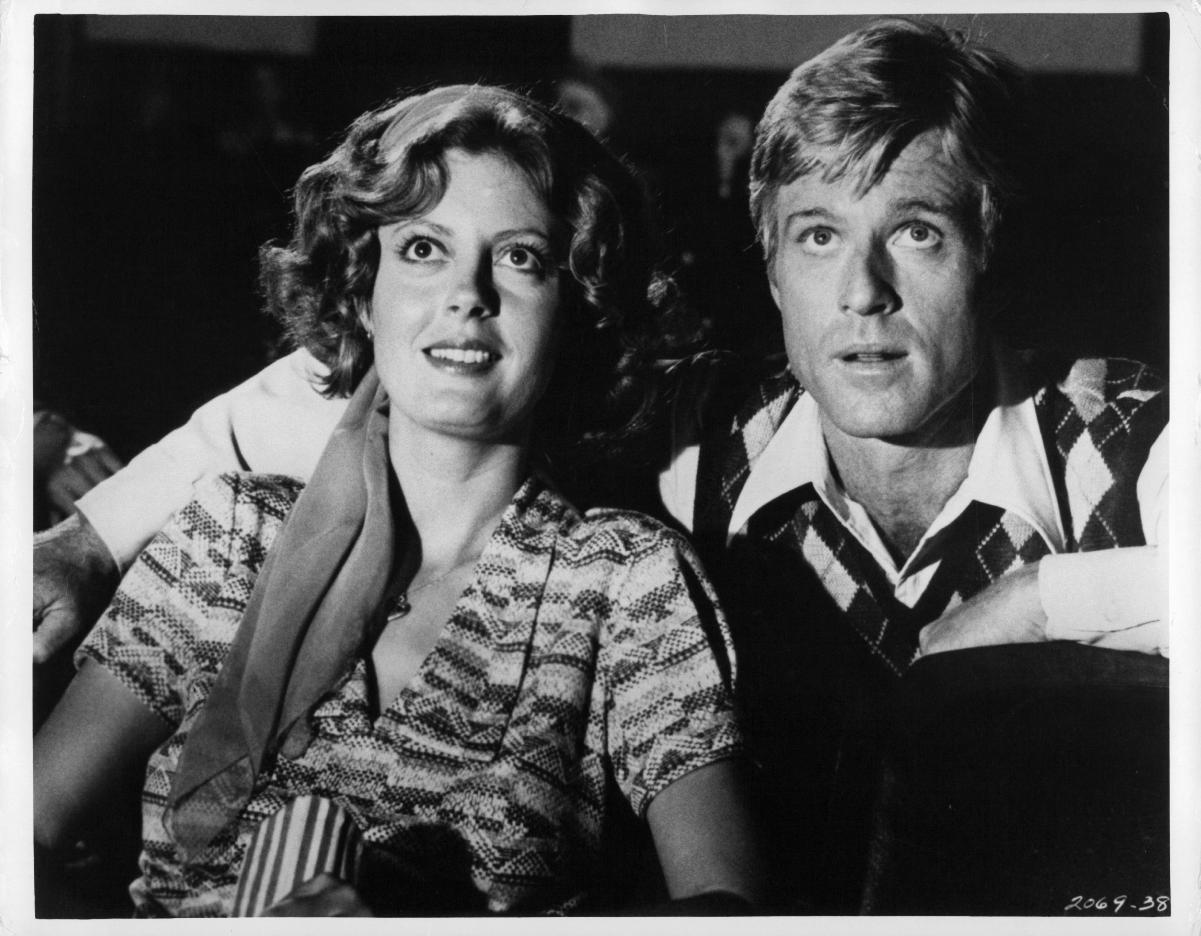 Susan Sarandon and Robert Redford in Великий Уолдо Пеппер (1975)