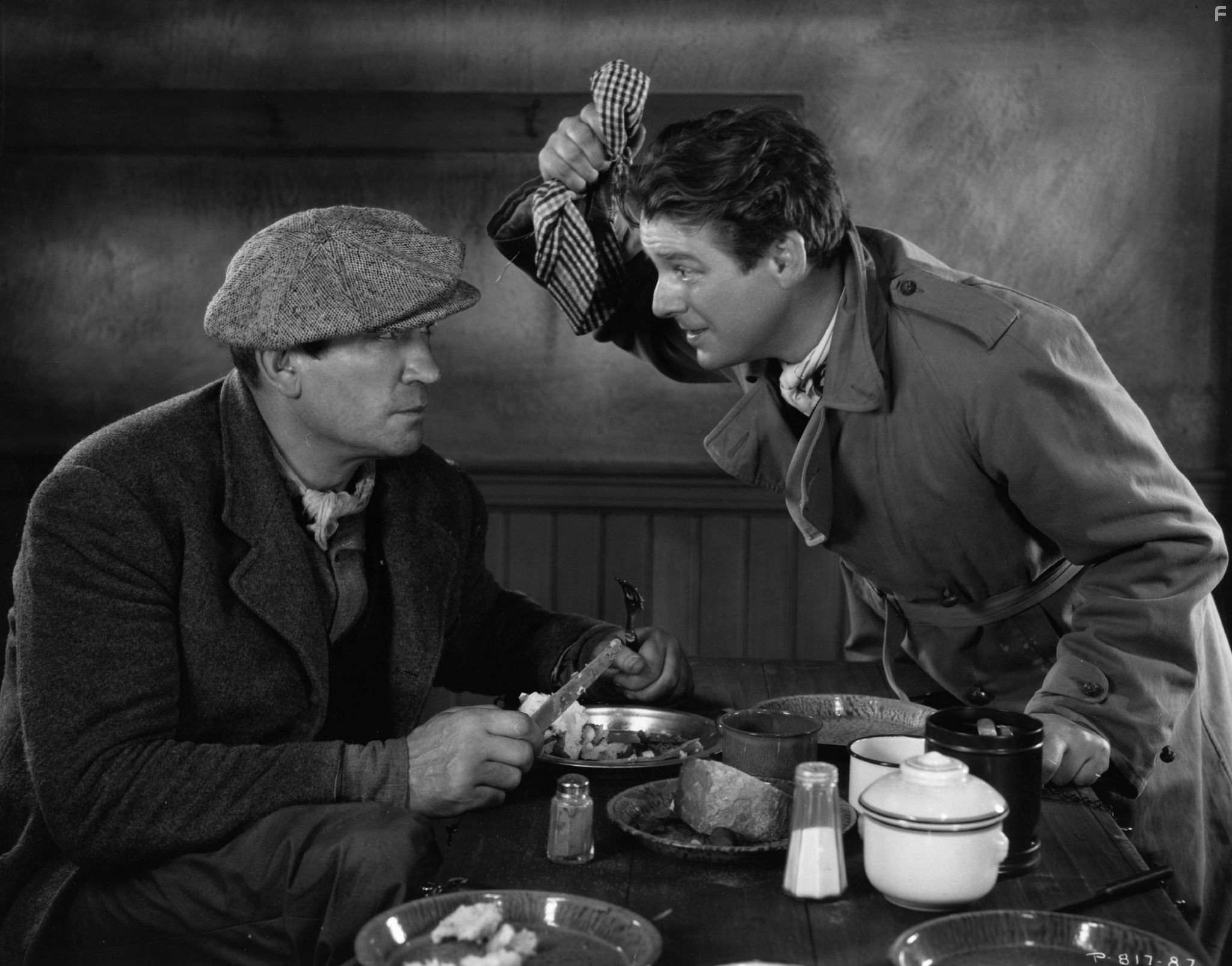 Wallace Ford and Victor McLaglen in Осведомитель (1935)