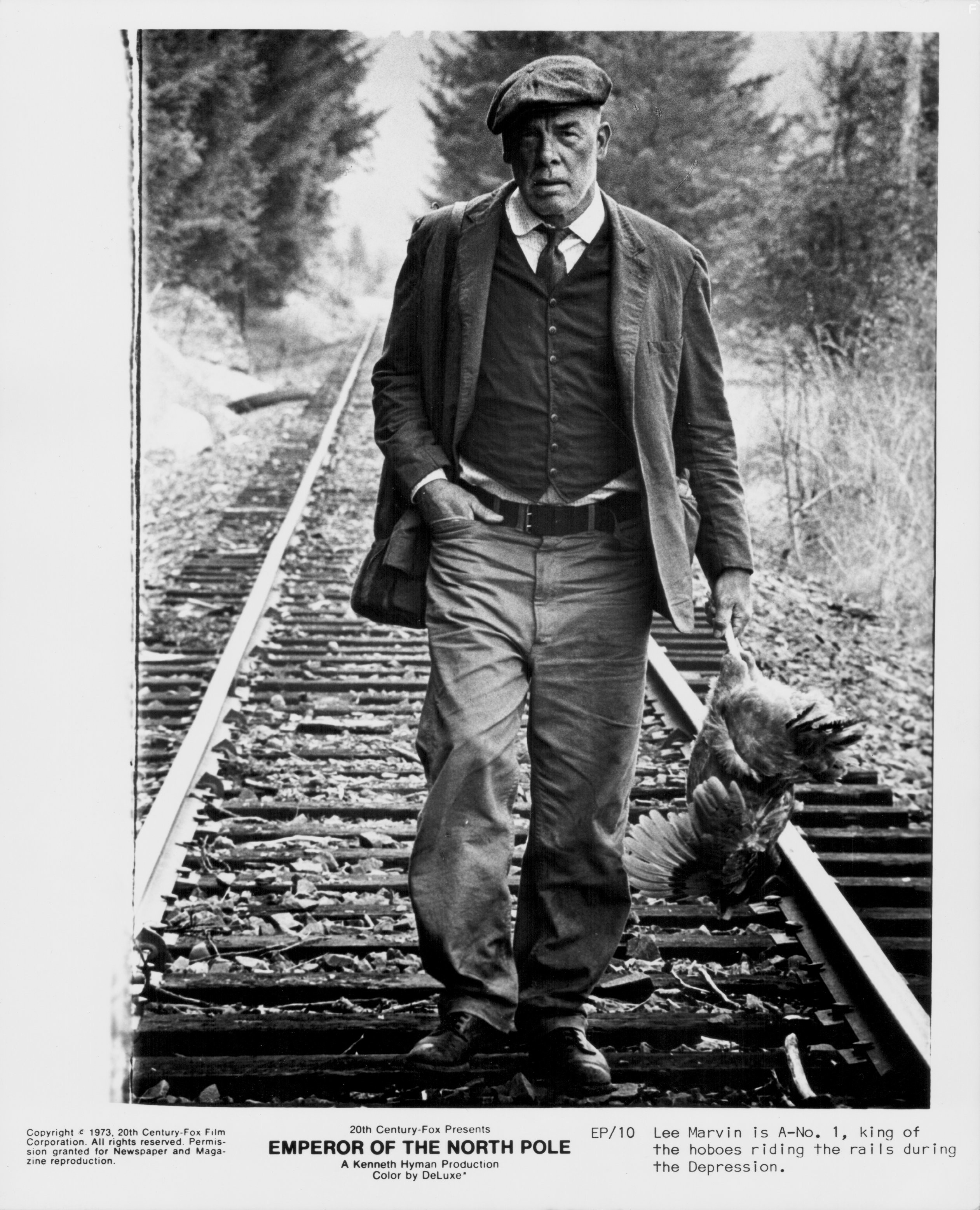 Lee Marvin in Император севера (1973)