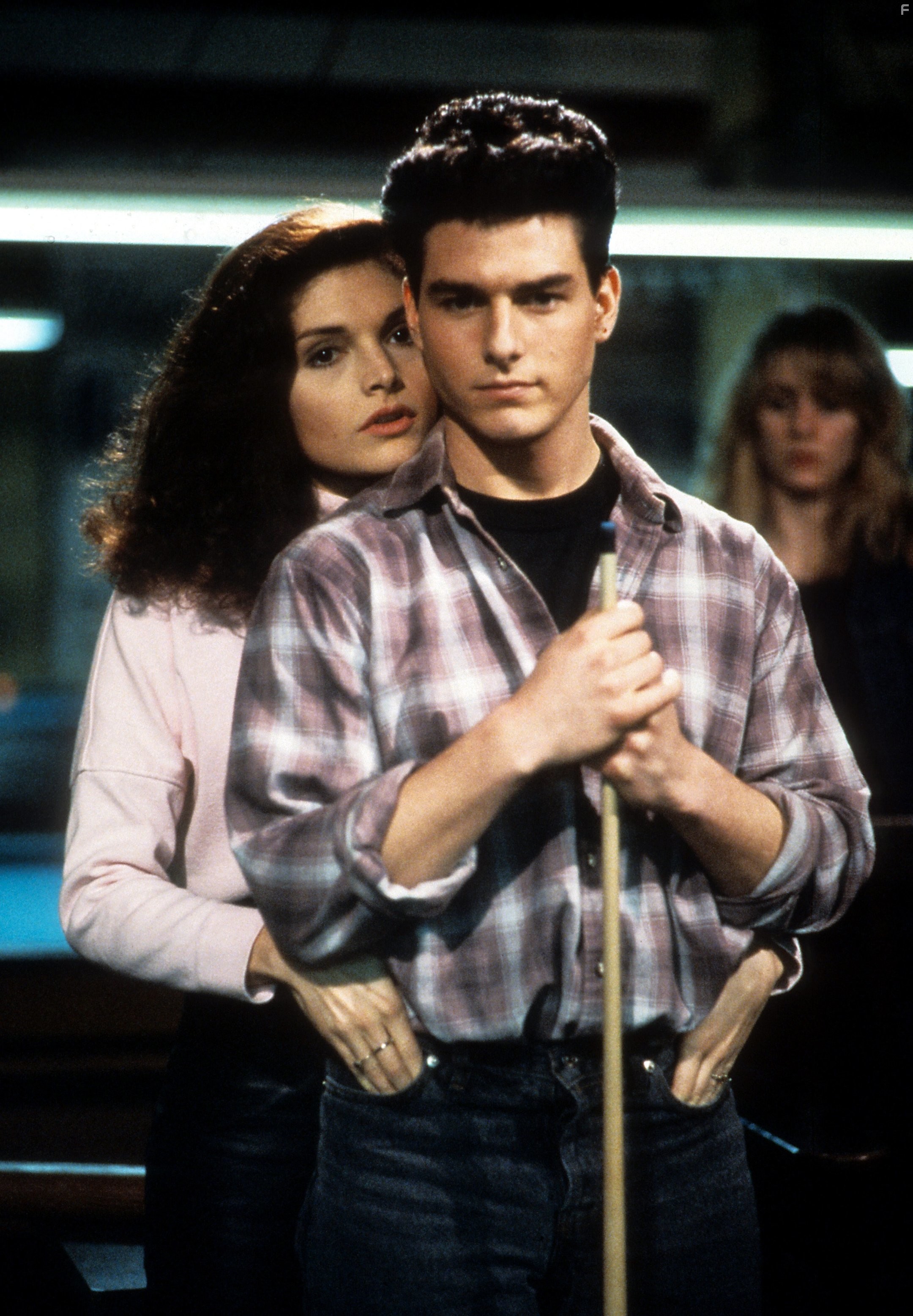 Tom Cruise and Mary Elizabeth Mastrantonio in Цвет денег (1986)